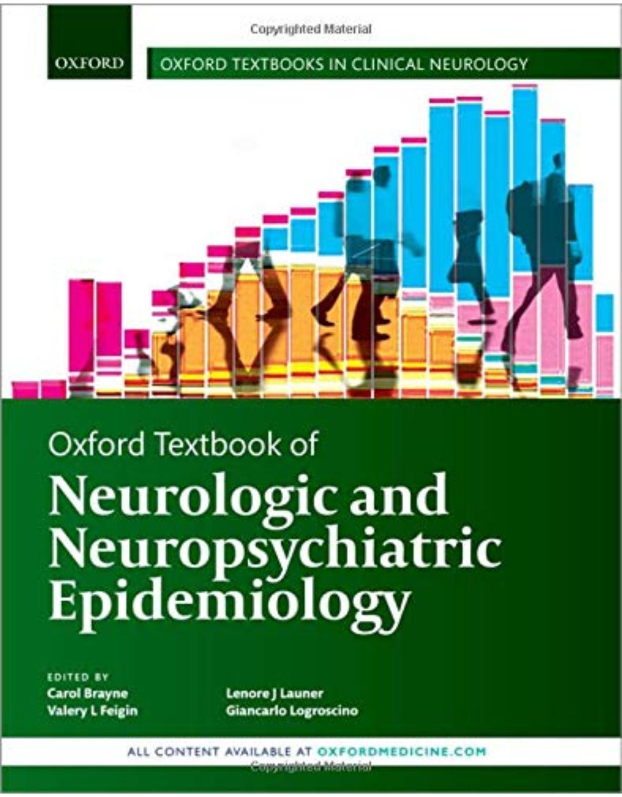 Oxford Textbook of Neurologic and Neuropsychiatric Epidemiology (Oxford Textbooks in Clinical Neurology) 