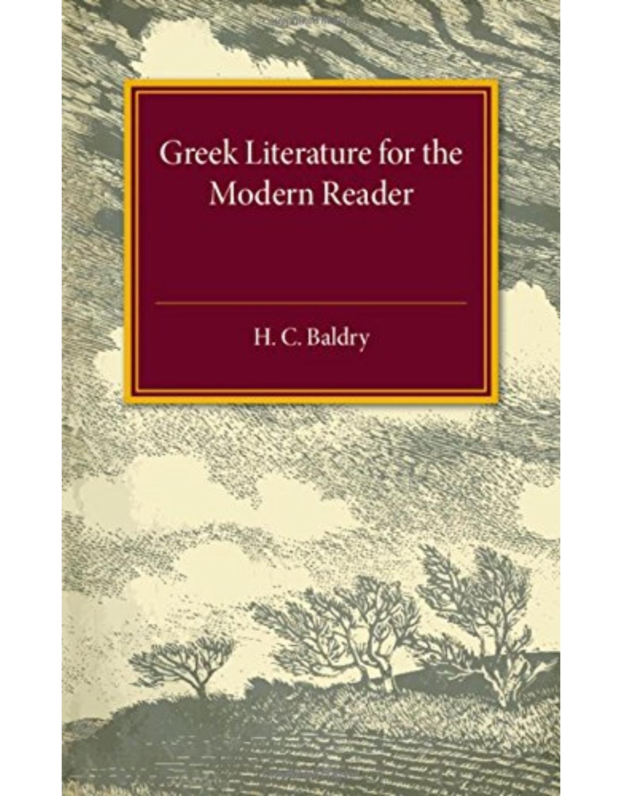 Greek Literature for the Modern Reader