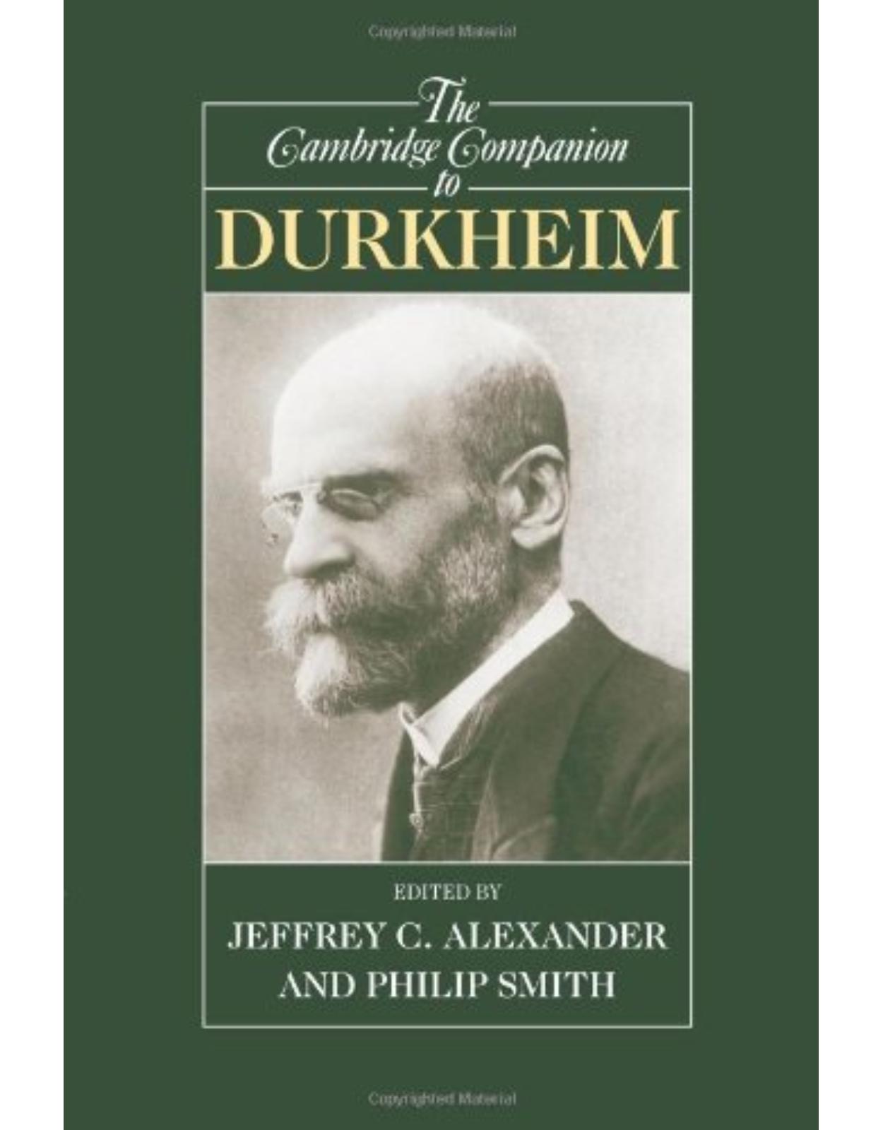 The Cambridge Companion to Durkheim