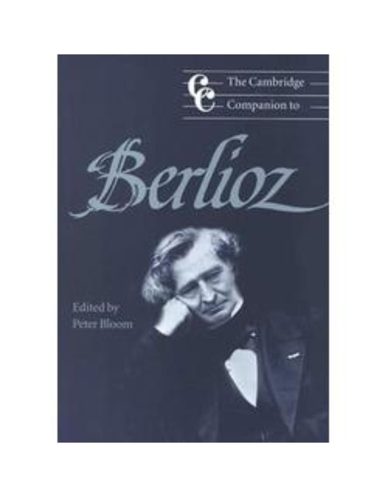 The Cambridge Companion to Berlioz