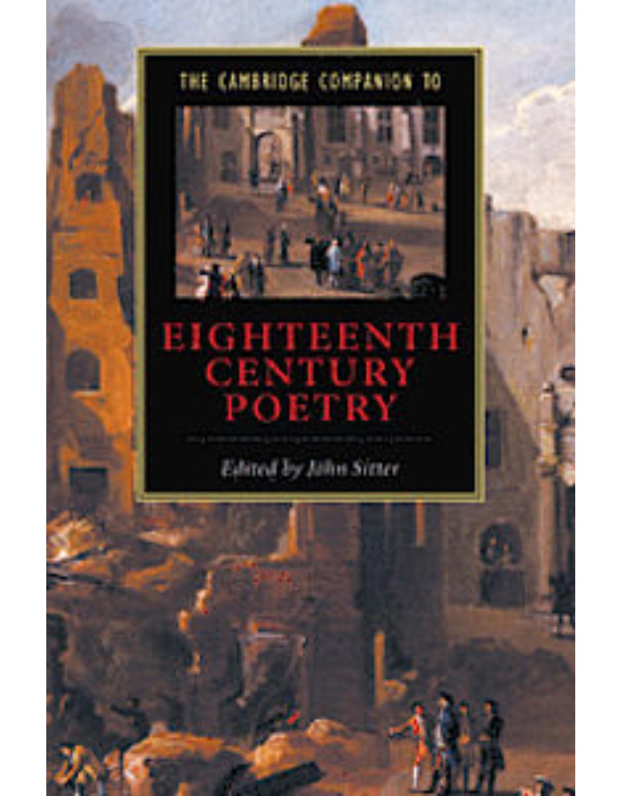 The Cambridge Companion to Eighteenth-Century Poetry