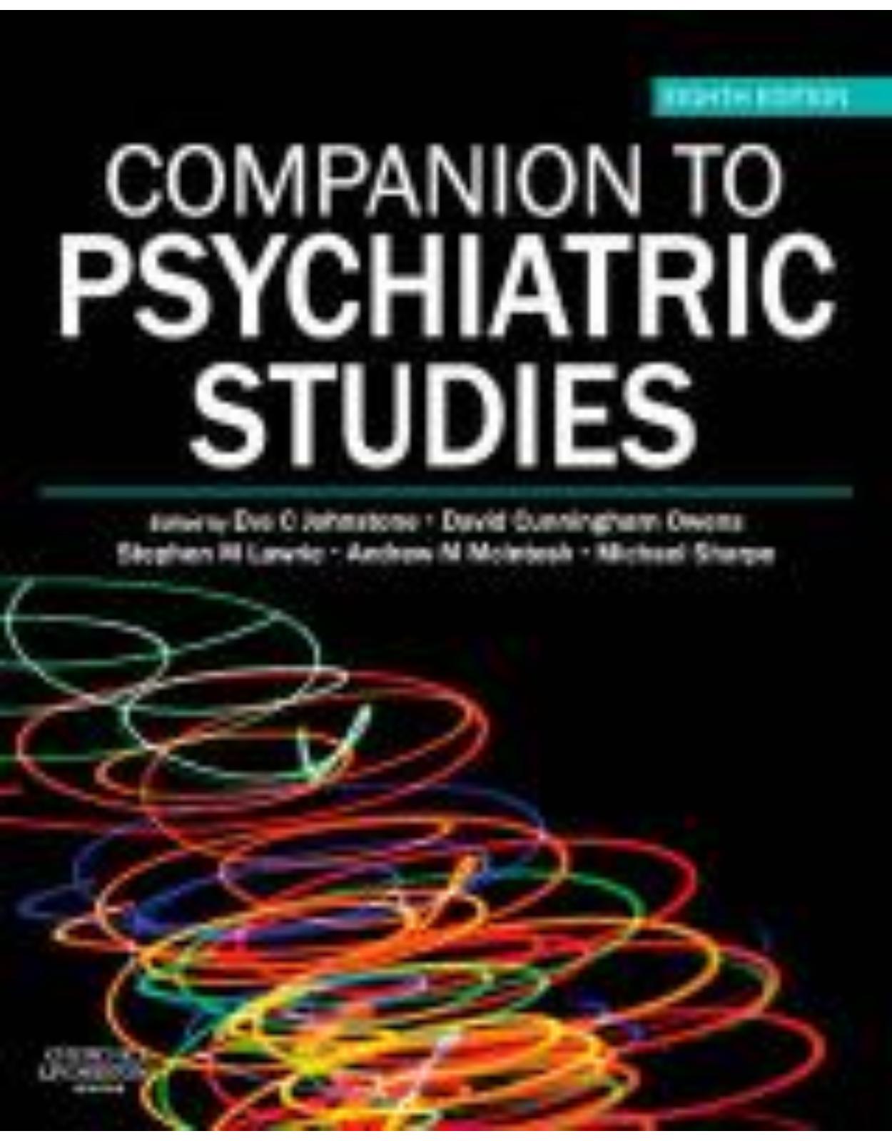 Companion to Psychiatric Studies, 8th Edition