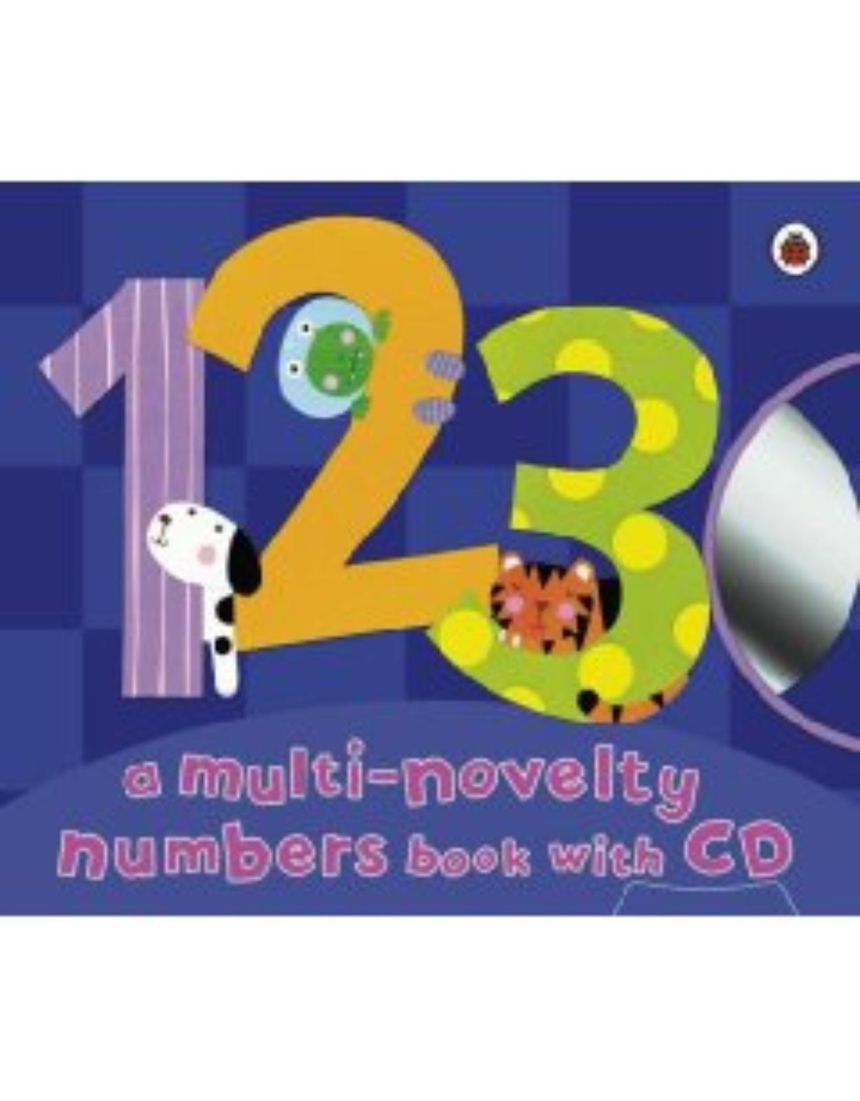123 A Multi-novelty Counting Book with CD