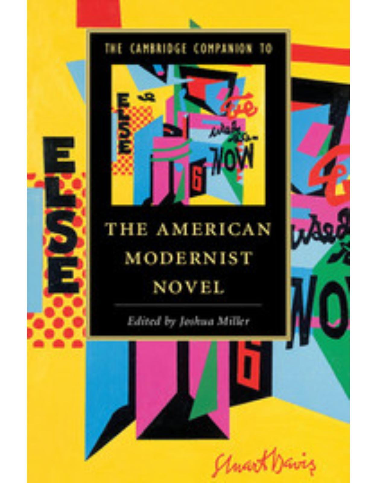 The Cambridge Companion to the American Modernist Novel (Cambridge Companions to Literature)