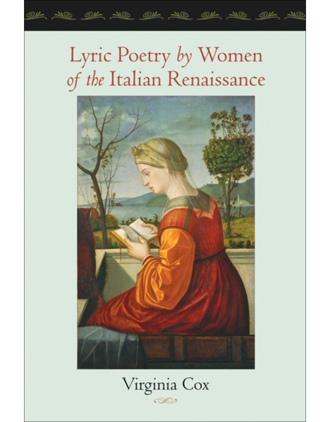 Lyric Poetry by Women of the Italian Renaissance.