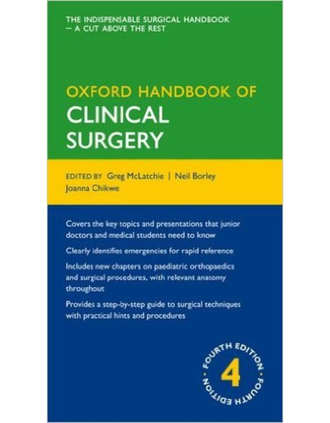 Oxford Handbook of Clinical Surgery 4e