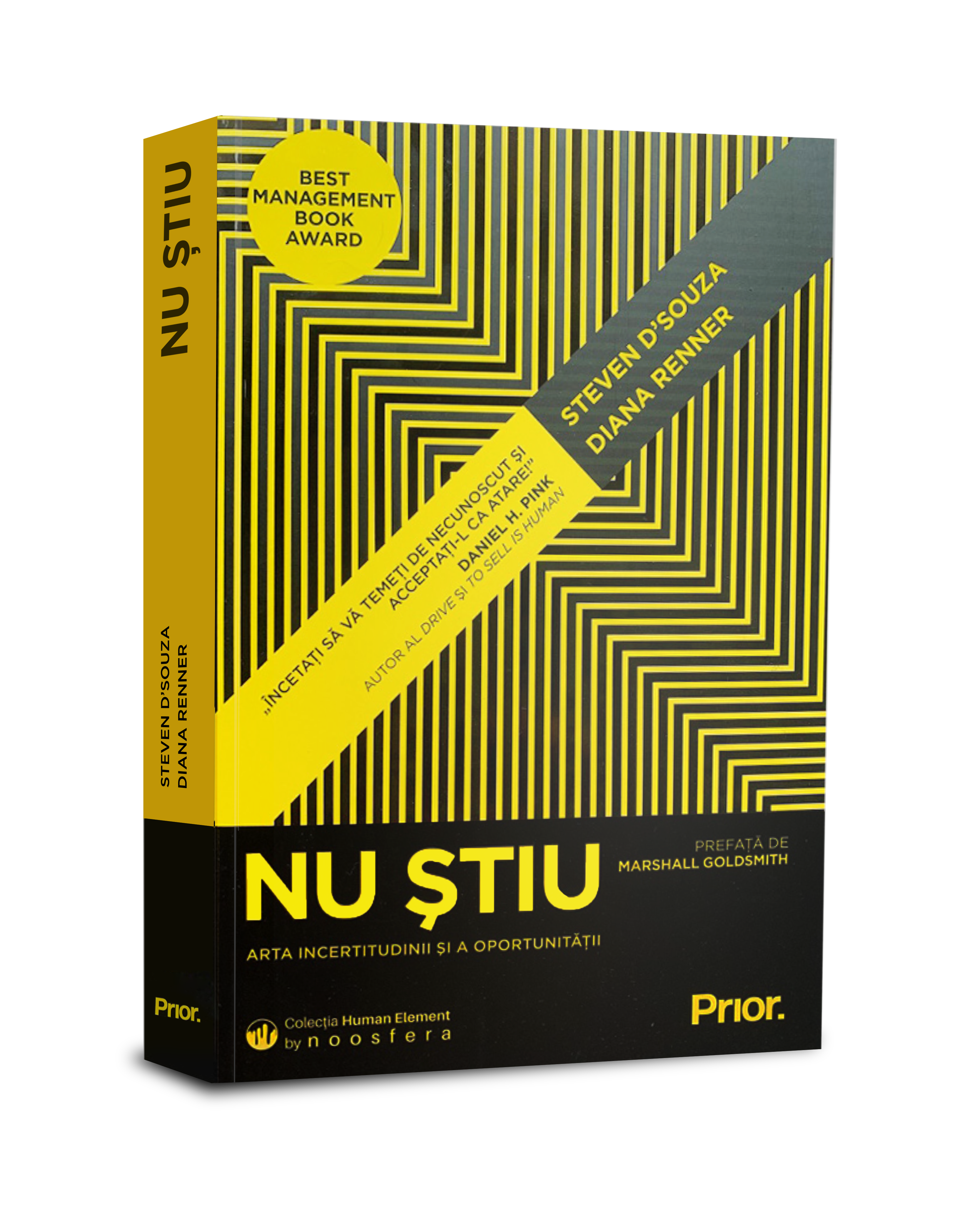 Coperta cărții "NU STIU. Arta incertitudinii si a oportunitatii" de autor necunoscut