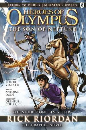 Coperta cărții "The Son of Neptune (Heroes of Olympus Book 2)" de autor necunoscut