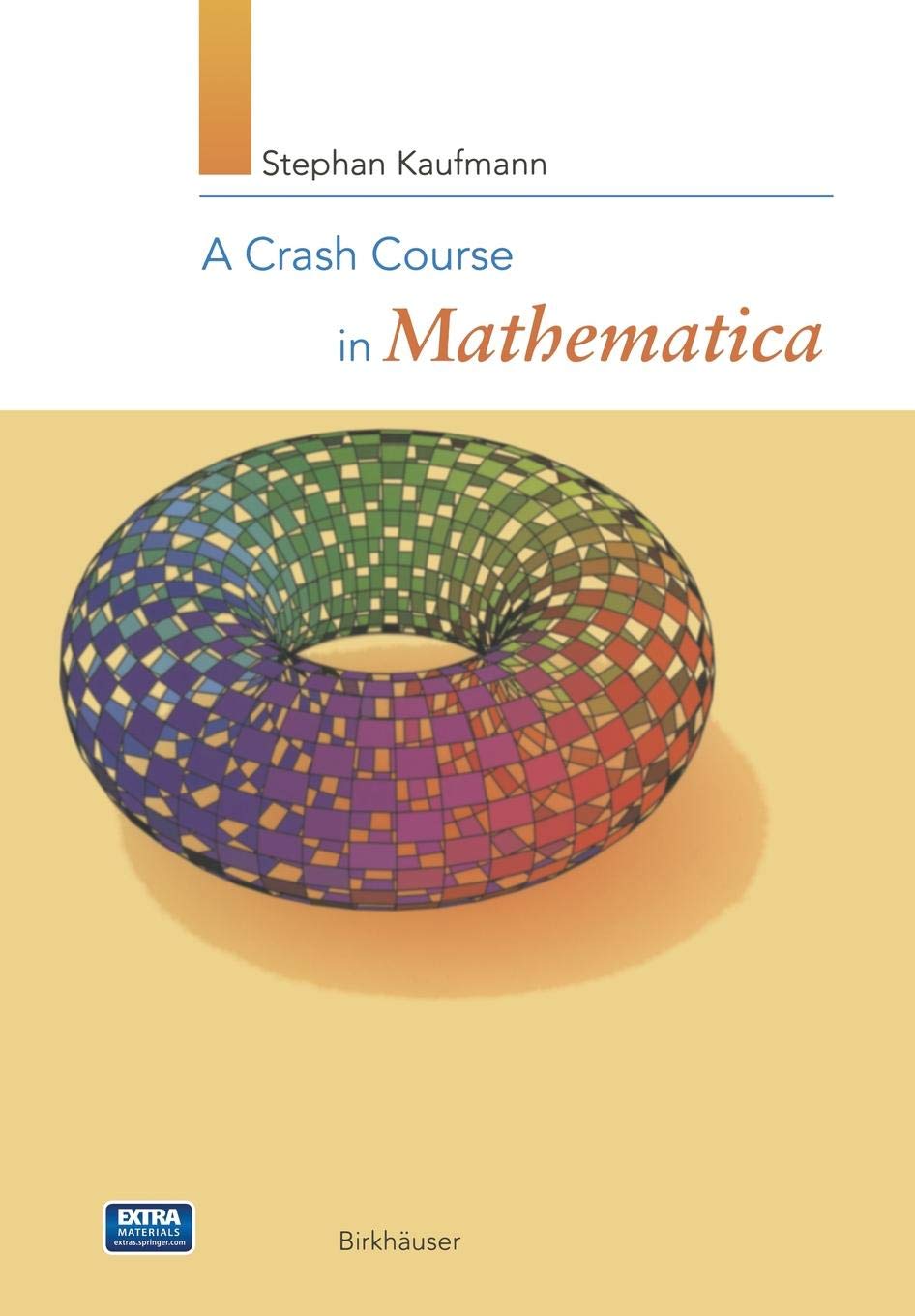 Coperta cărții "A Crash Course in Mathematica" de autor necunoscut