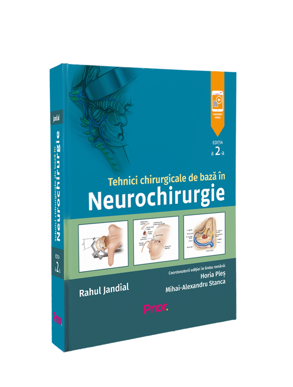 Coperta cărții "Tehnici chirurgicale de baza in Neurochirurgie" de autor necunoscut