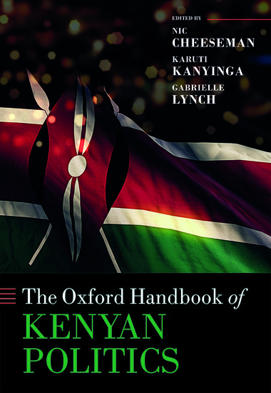 Coperta cărții "The Oxford Handbook of Kenyan Politics" de autor necunoscut