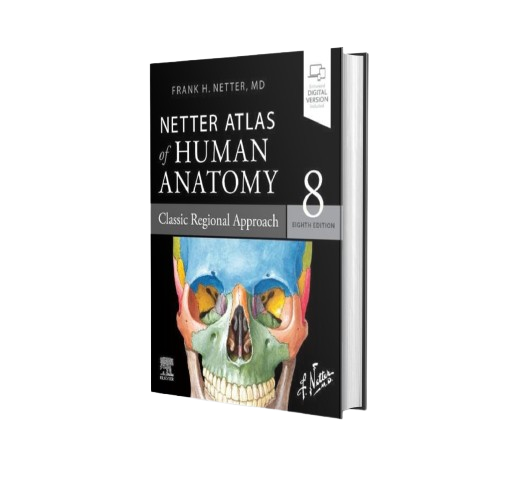 Coperta cărții "Atlas Netter. Netter Atlas of Human Anatomy: Classic Regional Approach" de autor necunoscut