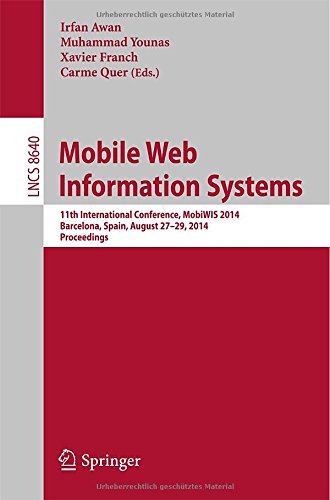 Coperta cărții "Mobile Web Information Systems" de autor necunoscut