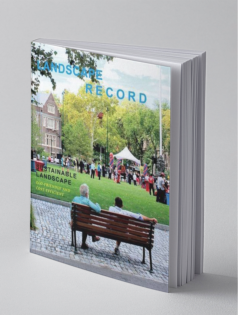 Coperta cărții "Landscape Record: Sustainable Landscape" de autor necunoscut