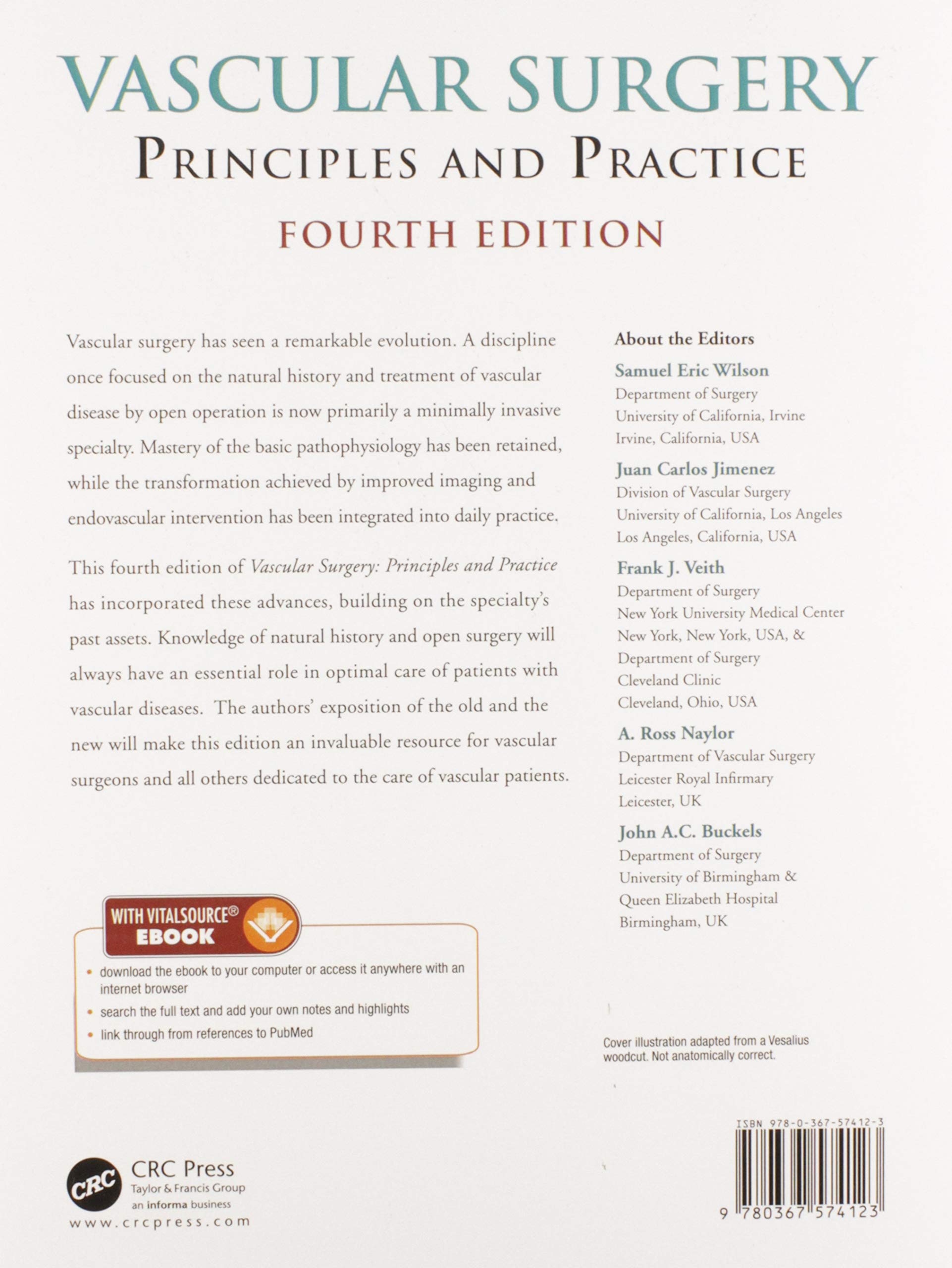 Coperta cărții "Vascular Surgery: Principles and Practice, Fourth Edition" de autor necunoscut