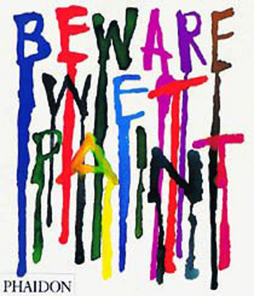 Coperta cărții "Beware Wet Paint" de autor necunoscut
