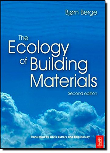 Coperta cărții "The Ecology of Building Materials" de autor necunoscut
