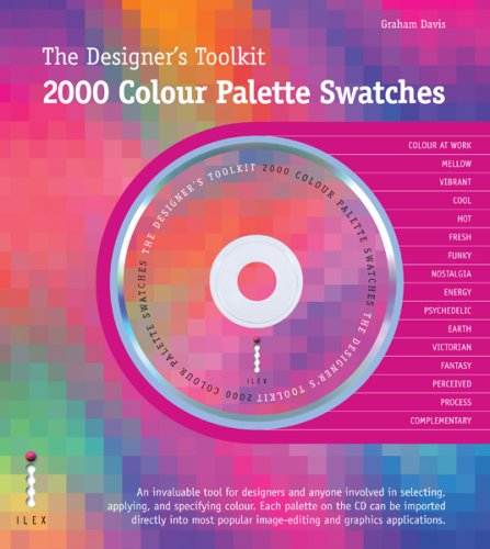 Coperta cărții "The Designers Toolkit: 2000 Colour Palette Swatches" de autor necunoscut