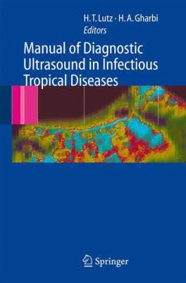 Coperta cărții "Manual of Diagnostic Ultrasound in Infectious Tropical Diseases" de autor necunoscut