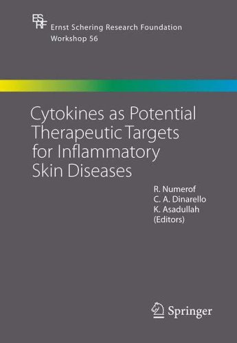 Coperta cărții "Cytokines as Potential Therapeutic Targets for Inflammatory Skin Diseases" de autor necunoscut