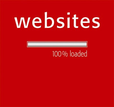 Coperta cărții "Websites: 100% Loaded" de autor necunoscut