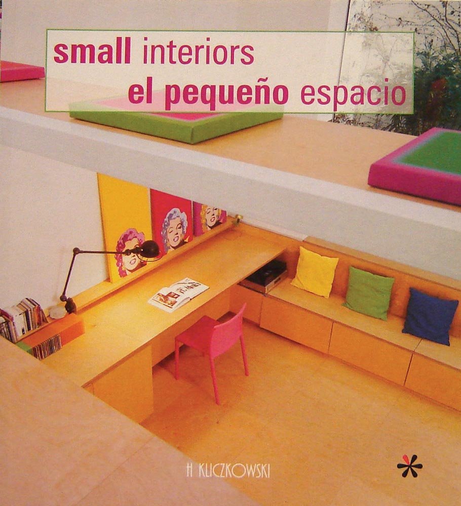 Coperta cărții "Small interiors" de autor necunoscut