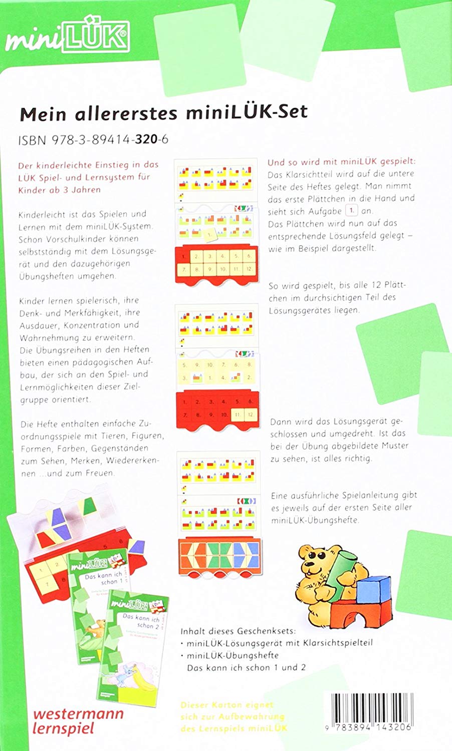 Coperta cărții "Mein allererstes miniL&amp;#220;K-Set" de autor necunoscut
