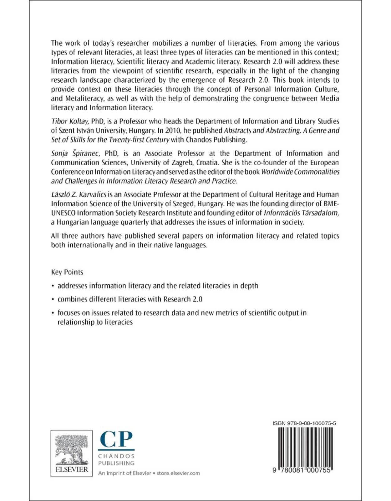 Research 2.0 and the Future of Information Literacy 