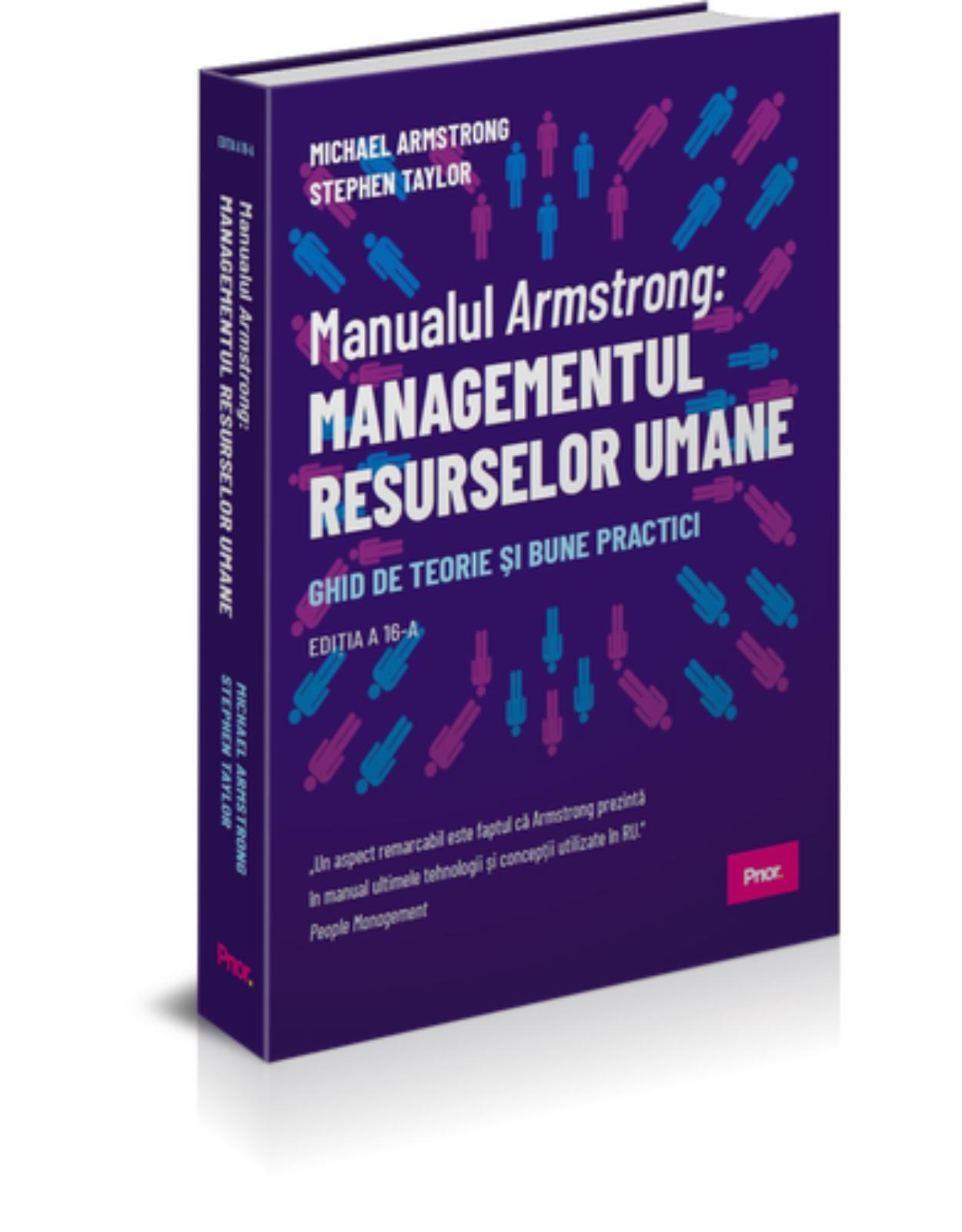 Manualul Armstrong: Managementul resurselor umane 