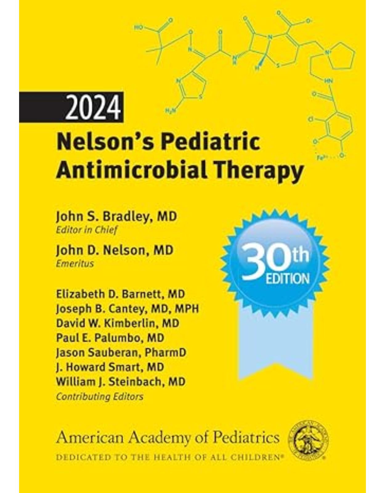 2024 Nelson’s Pediatric Antimicrobial Therapy
