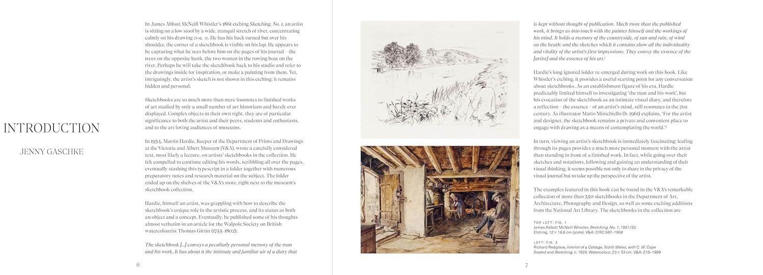 Coperta cărții "The Artist&#039;s Sketchbook" de autor necunoscut