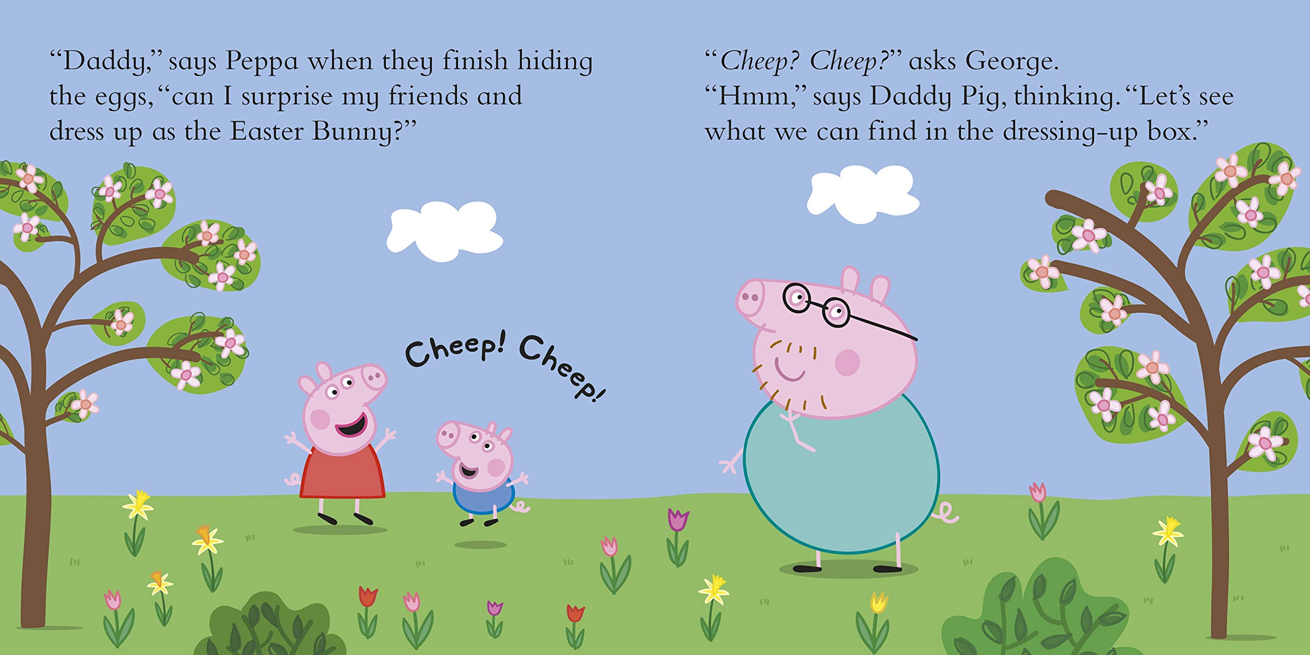 Coperta cărții "Peppa Pig: Peppa the Easter Bunny" de autor necunoscut