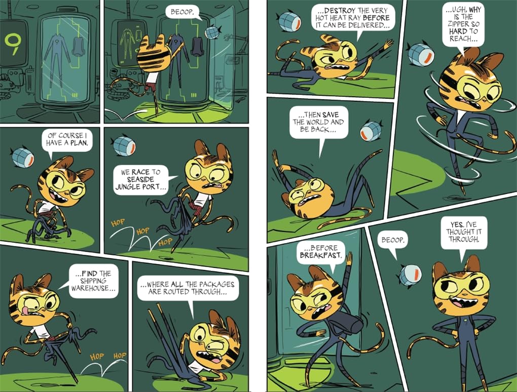 Coperta cărții "Agent 9: Flood-a-geddon!" de autor necunoscut