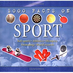 Coperta cărții "1000 Facts on Sport" de autor necunoscut