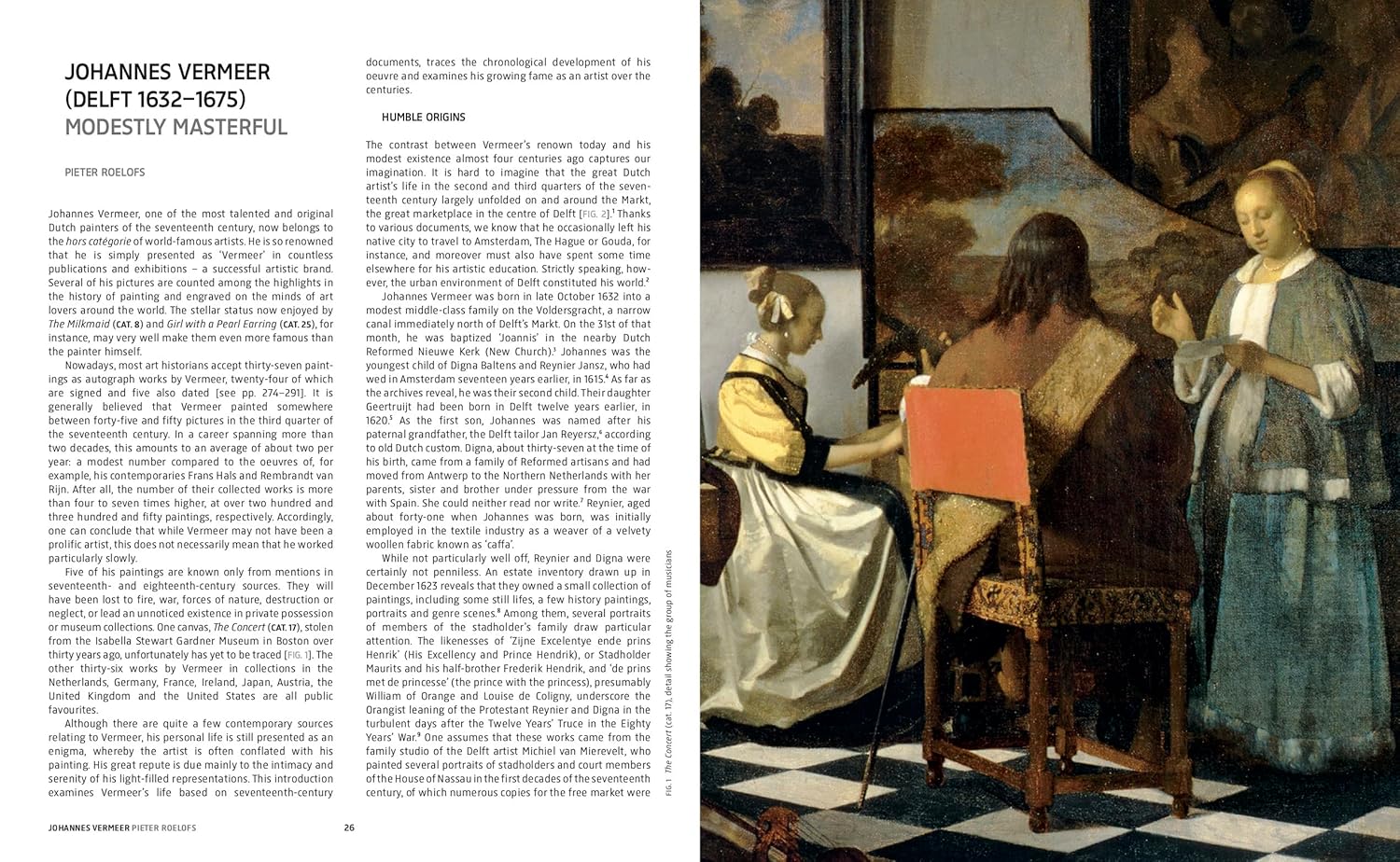 Coperta cărții "Vermeer - The Rijksmuseum&#039;s major exhibition catalogue" de autor necunoscut