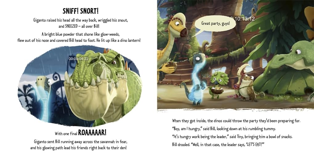 Coperta cărții "Gigantosaurus - A Light in the Storm" de autor necunoscut