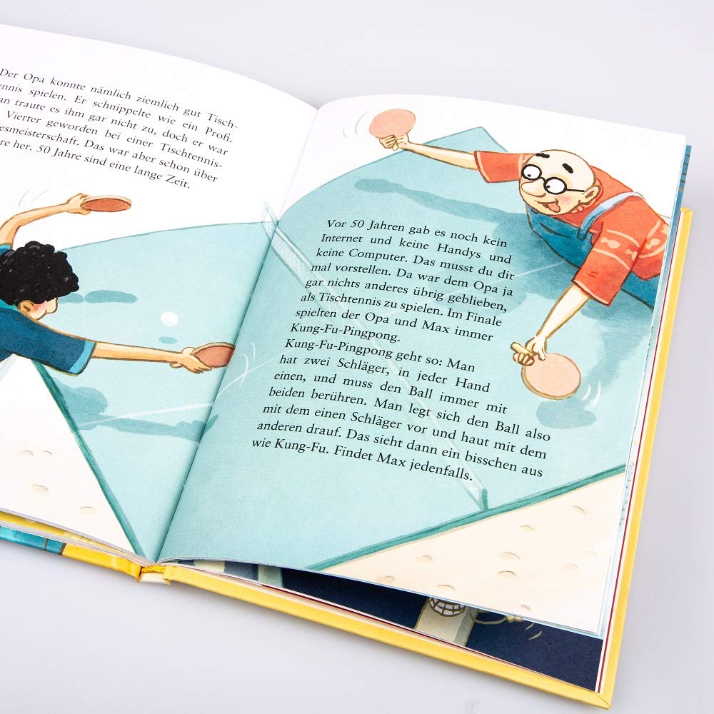 Coperta cărții "Der Tag, an dem der Opa den Wasserkocher auf den Herd gestellt hat" de autor necunoscut